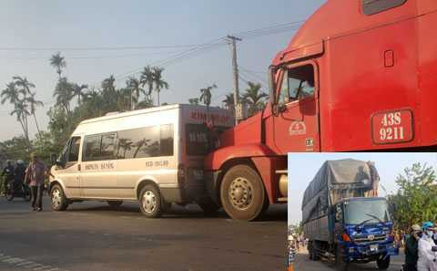 tai nạn giao thông, Quảng Nam, xe tải, hung thần, xe container
