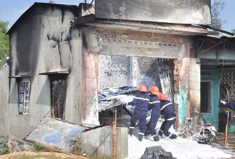 Quảng Nam, hỏa hoạn, cháy, bà hỏa, thiêu rụi, cửa hàng