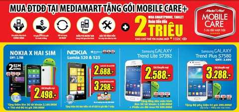 Media Mart tặng miễn phí 5000 chai nước giặt Ariel
