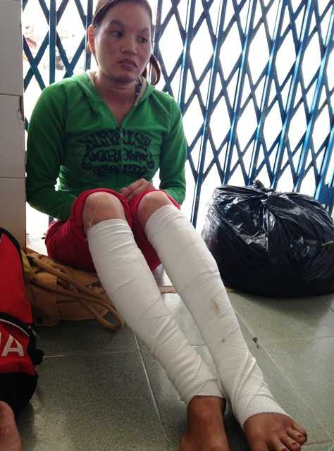 Nhà trưởng công an xã bị ném 'bom xăng'