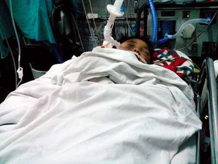 Cháu Lộc vừa tử vong chiều 18/3