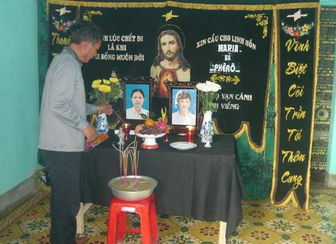  Di ảnh lập vội của mẹ con chị Sáng.