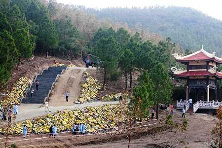 Khu mộ Đại tướng Võ Nguyên Giáp ở Vũng Chùa - Đảo Yến (Quảng Bình)