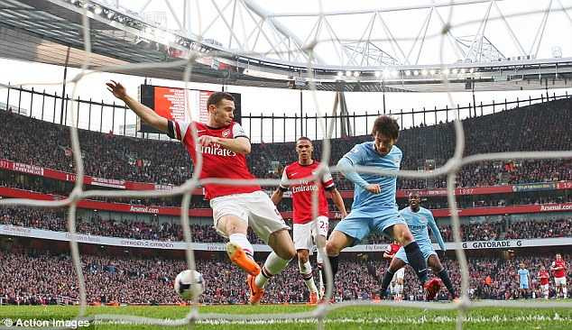 David Silva ghi bàn