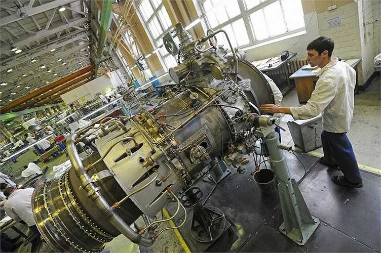 Bộ phận động cơ của các máy bay phản lực được chế tạo tại Tula