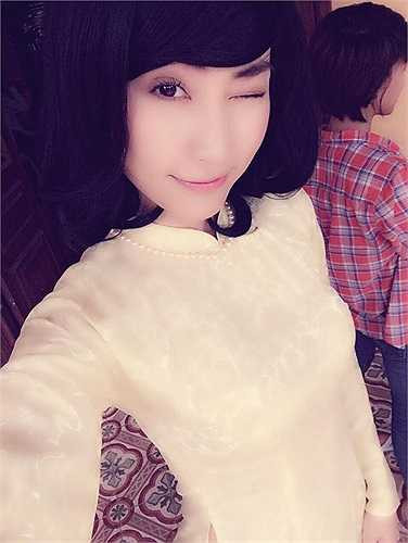 Tạo hình của Ngân Khánh cho vai diễn mới.