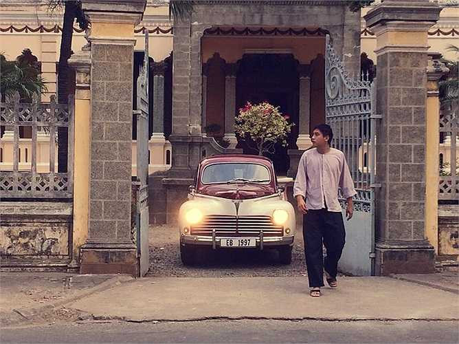 Một cảnh quay trong 'Mỹ nhân Sài Thành'.