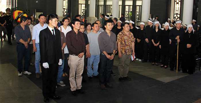 Đám tang Nhạc sỹ Vũ Thảo