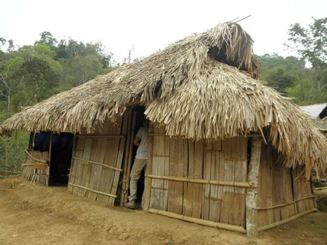 Lớp mẫu giáo và phòng ở của cô giáo Tòng Thị Minh (Ảnh: Hồng Chuyên).