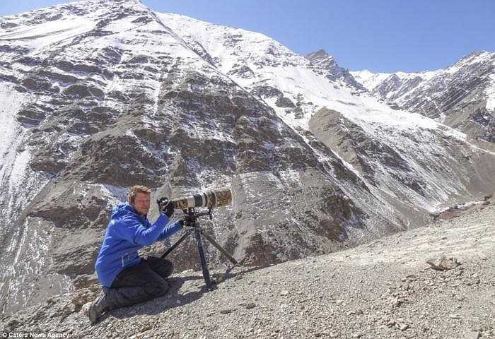 Nhiếp ảnh gia Jenkins kể, ông tiếp cận được con báo sau khi một cậu bé địa phương cho biết, cậu nhìn thấy mấy con cừu đang hoảng loạn chạy trốn, một trong số đó có dính máu. 