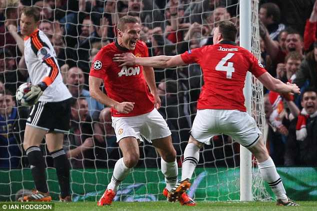 Namanja Vidic Man Utd