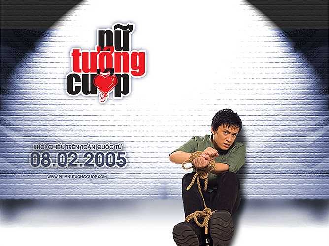 Lam Trường trong phim 'Nữ tướng cướp' năm 2005.
