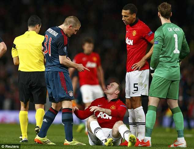 Schweinsteiger Rooney
