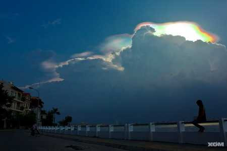 Mây"phượng hoàng" ở Hà Nội. Ảnh: Mar (Xóm nhiếp ảnh).