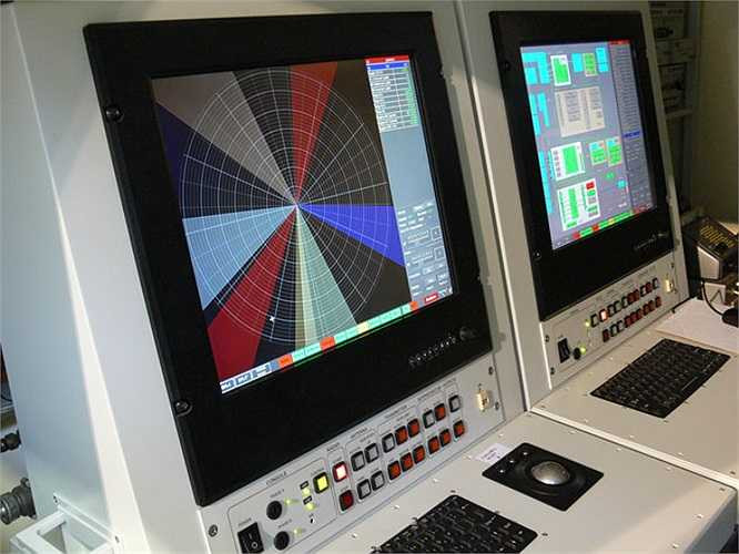 Cận cảnh hệ thống màn hình hiện thị giám sát hệ thống bằng LCD trông rất hiện đại.