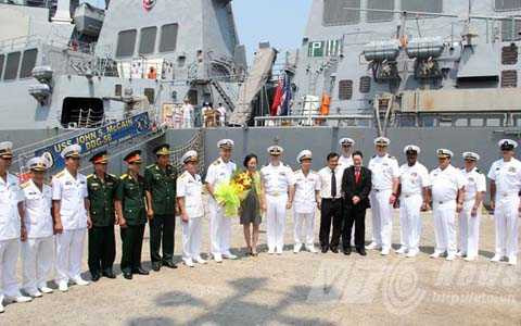 Chiến hạm, tàu khu trục, USS, John S.McCain, chiến hạm, Hải quân Mỹ, Việt Nam, Đà Nẵng