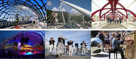 Đà Nẵng, cầu đi bộ, vỏ sò, bắc qua sông Hàn, triệu USD