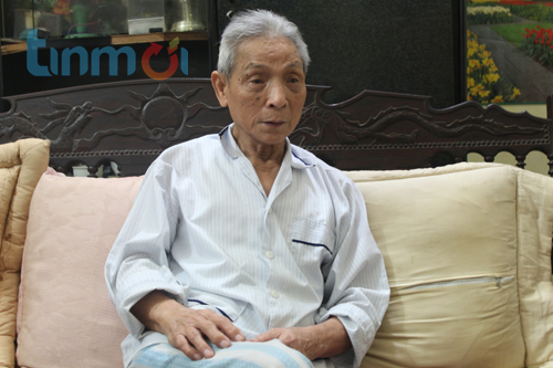 'Cứ nghĩ đến thôi là tôi lại khóc, khóc vì quá bất công' - Đại tá Nguyễn Tâm Trinh, nguyên Phó tư lệnh Binh chủng Rada – Quân chủng Phòng không - Không quân. Ảnh Đức Thuận