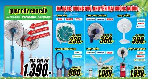 Tiếp tục “Săn” hàng hè giá sốc đợt 2 tại Media Mart