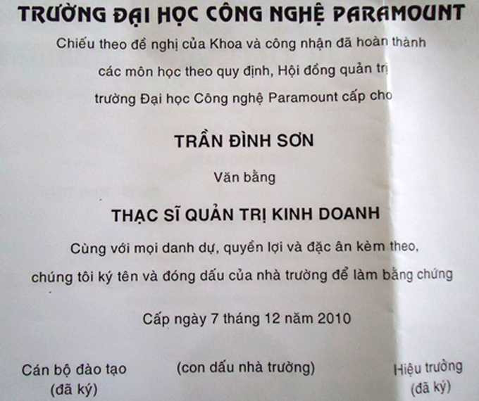 Bản dịch bằng thạc sĩ của ông Trần Đình Sơn