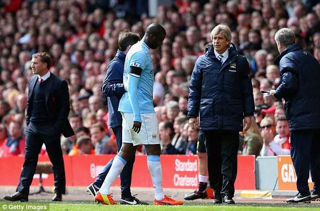 Yaya Toure chấn thương