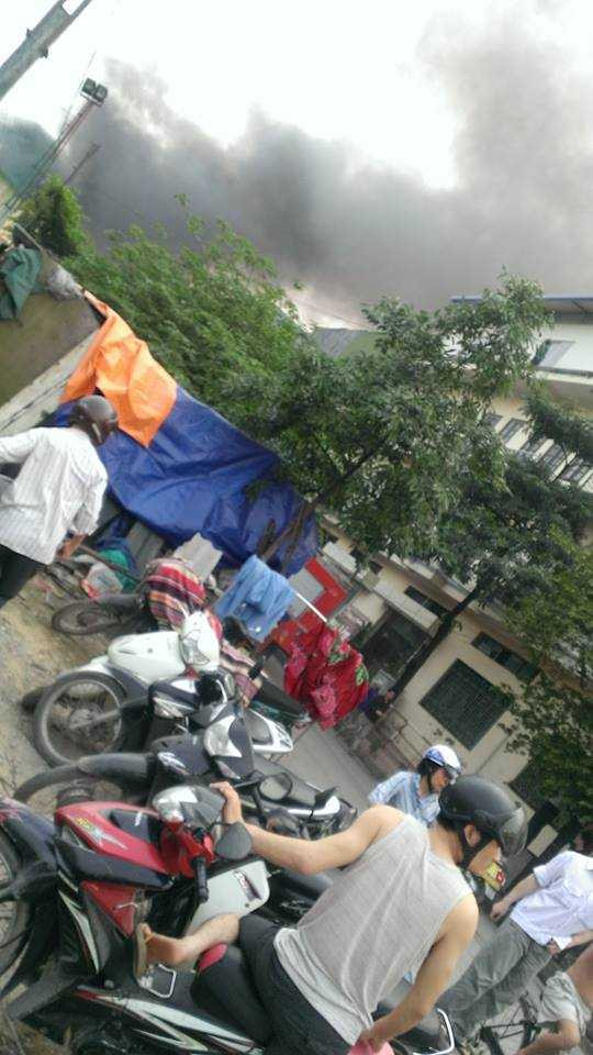 Hiện trường vụ cháy