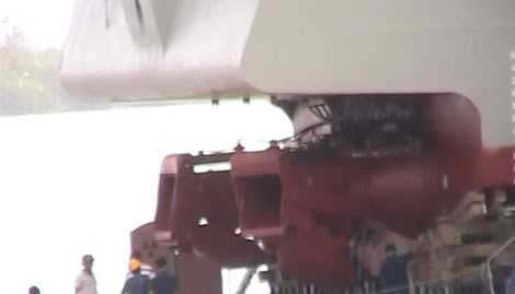 Hệ thống đẩy pump-jet trên BPS-500.