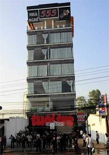 Nhà nghỉ 555 nơi xảy ra vụ việc