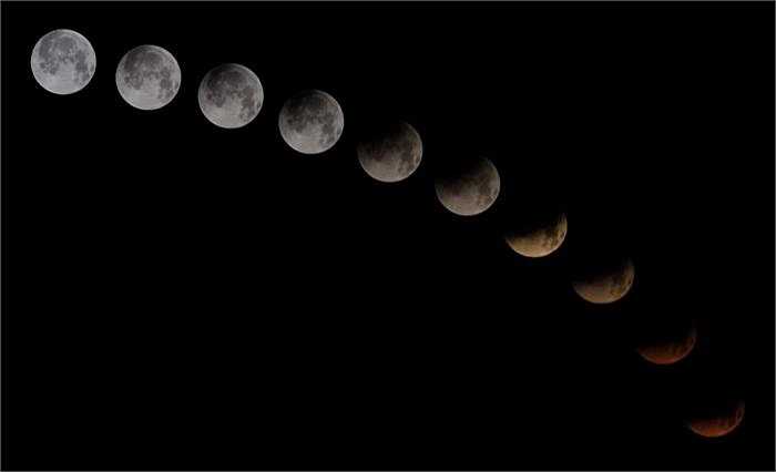 Đây mới chỉ;lĐây mới chỉ là lần đầu tiên chúng ta có thể chiêm ngưỡng mặt trăng máu. Từ giờ tới tháng 9/2015, sẽ còn 3 lần mặt trăng máu xuất hiện.