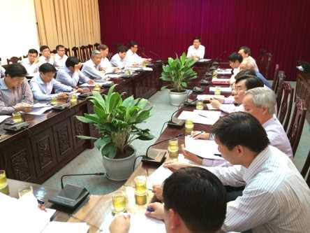 Bộ trưởng Đinh La Thăng yêu cầu các đơn vị tham gia Dự án đẩy nhanh tiến độ thi công