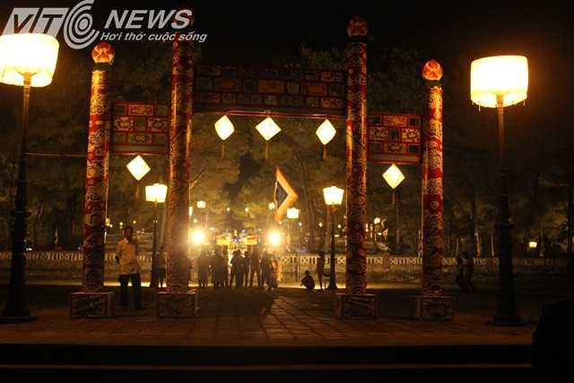 Quang cảnh nghiêm trang trong đêm tế Đàn Nam Giao 