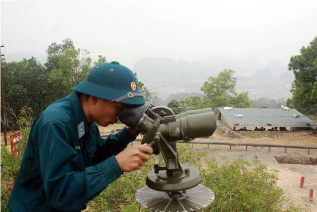 Quan sát phát hiện mục tiêu bay vào