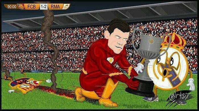 Cú nước rút nhanh như tên lửa của Bale