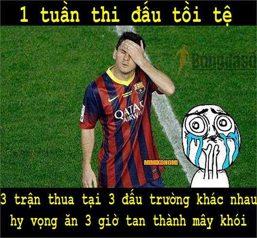 1 tuần thi đấu đáng quên của Messi