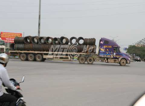 xe quá khổ, quá tải, cân tải trọng, Cảng vụ Hải Phòng, Hiệp hội vận tải, Thanh tra giao thông, Sở GTVT Hải Phòng