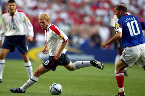 aul scholes vs zidane