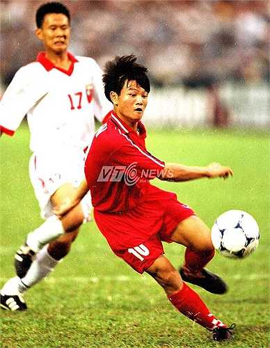 Quyến ngày đó hồn nhiên và chơi bóng đúng lứa tuổi của mình (Ảnh: Quang Minh)