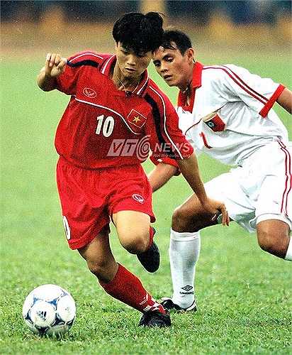 Cùng với Quyến, U16 Việt Nam trở thành hiện tượng(Ảnh: Quang Minh)