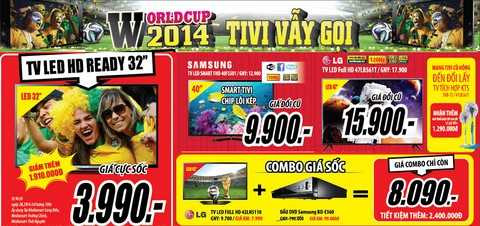 7 ngày đại hạ giá chào mừng đại lễ tại Media Mart