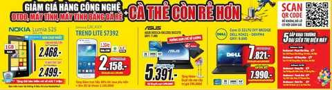 7 ngày đại hạ giá chào mừng đại lễ tại Media Mart