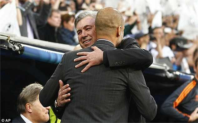 HLV Carlo Ancelotti hoàn toàn hài lòng với kết quả của trận đấu