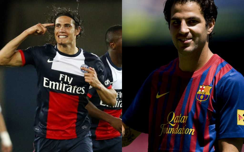 Cavani vs fabregas