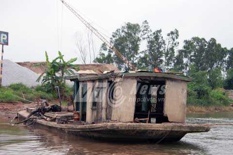 cát tặc, sông Luộc, Tứ Kỳ, Hải Dương, Vĩnh Bảo, Hải Phòng