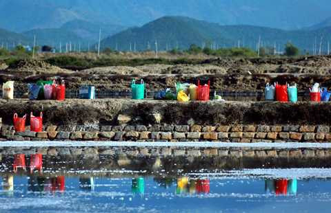 cánh đồng muối, Hòn Khói, Khánh Hòa, 