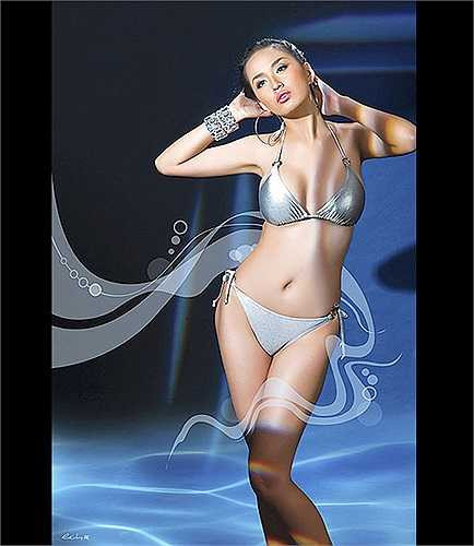 Người đẹp sinh năm 1988 từng thực hiện một số bộ ảnh bikini gây nóng dư luận.