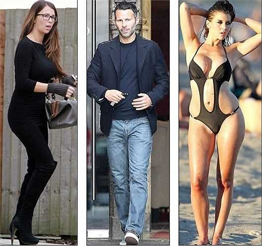 'Tổng kết' trên tình trường, Giggs đã cưa đổ vô số mỹ nhân xứ Sương Mù như Emma Gardner, Caroline Stanbury, Dani Behr, Louise Callaghan, Roberta Simpson, Lisa Rys-Halska, Patsy Kensit, Rachel Hunter, Davina Murphy, Christina James…