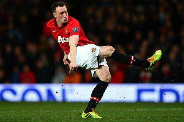 Phil Jones và David Moyes