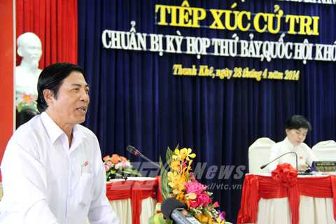 Đà Nẵng, cử tri, ông Thanh, Nguyễn Bá Thanh, Trưởng Ban Nội chính Trung ương