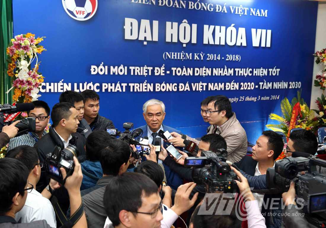 Chủ tịch Lê Hùng Dũng \(Ảnh: Quang Minh)