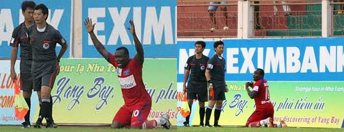 Timothy sau đó bị treo giò 4 trận, phạt 10 triệu đồng nhưng không phải vì hành động vái lạy mà là hành vi chửi trọng tài.